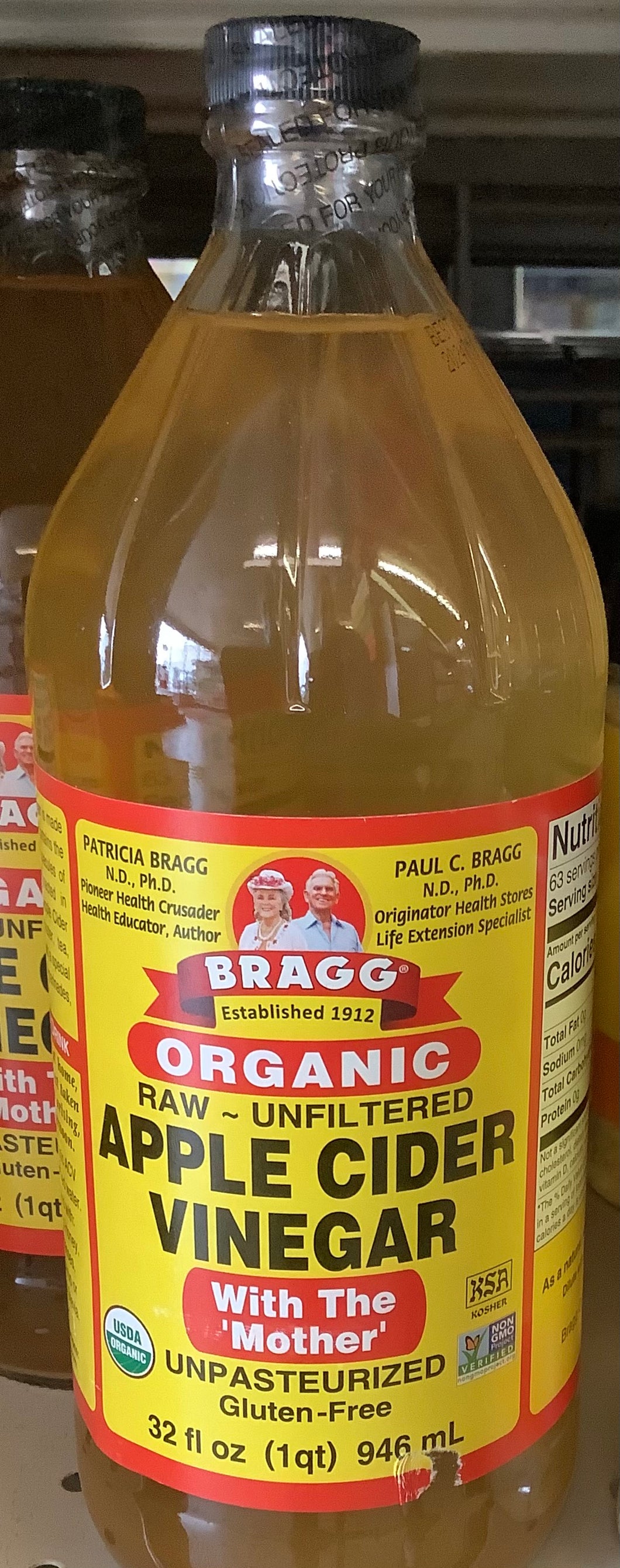 Vinegar, Apple Cider, Bragg Organic