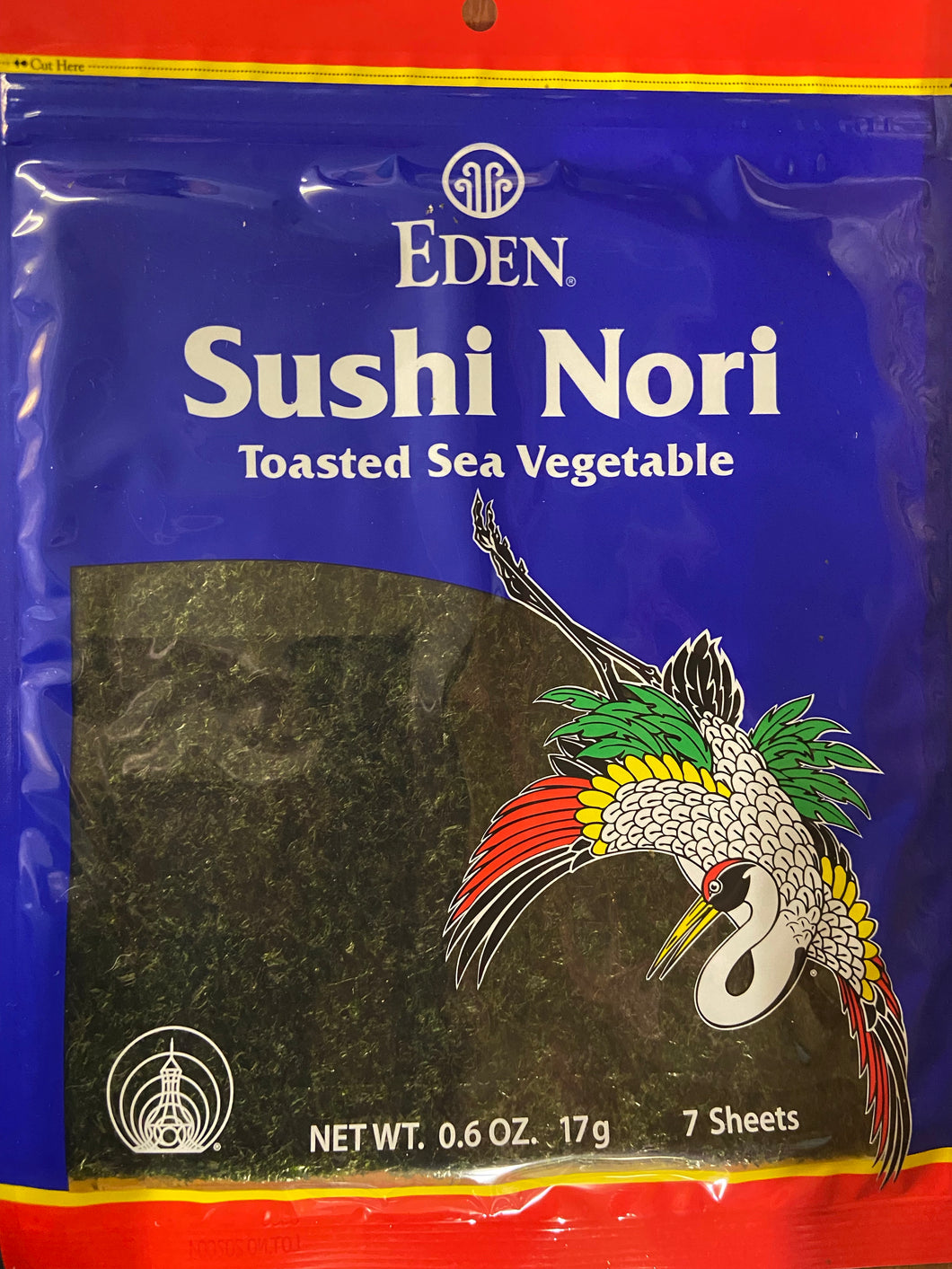Sushi Nori, Eden Foods, Toasted Sea Vegetable