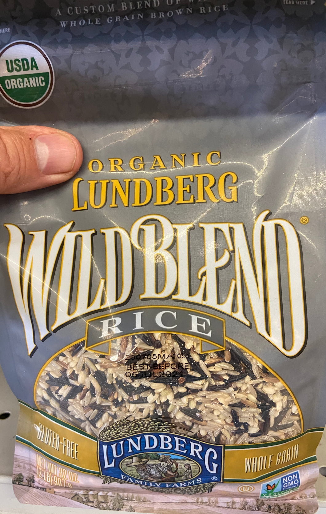 Rice, Wild Blend, Organic Lundberg, 1 lb