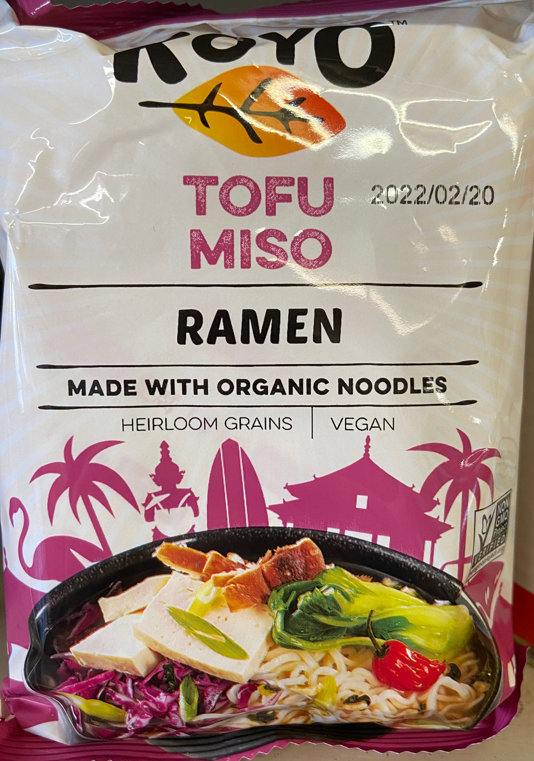 Ramen, Tofu and Miso Noodles, Organic, Vegan, Koyo