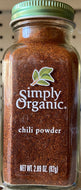 Chili Powder, Simply Organic