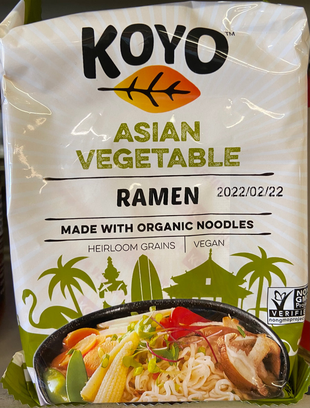 Ramen, Asian Vegetable Noodles, Organic, Koyo