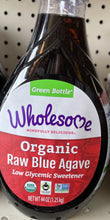 Load image into Gallery viewer, Sweetener, Agave, Raw Blue, Wholesome, 44 oz.
