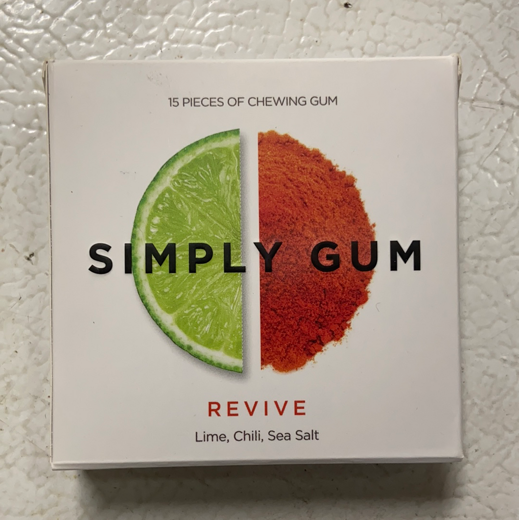 Gum, Revive, Organic, Simply Gum