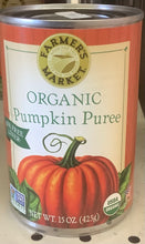 Load image into Gallery viewer, Pumpkin Purée, Farmer’s Market, Organic, Can
