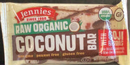Coconut Bar, Raw, Jennies, Goji Moji, Organic