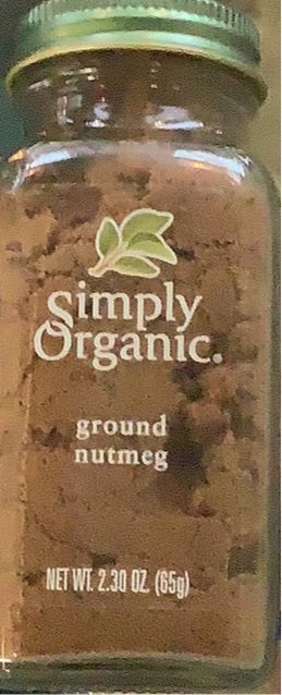 Ground Nutmeg, Simply Organic