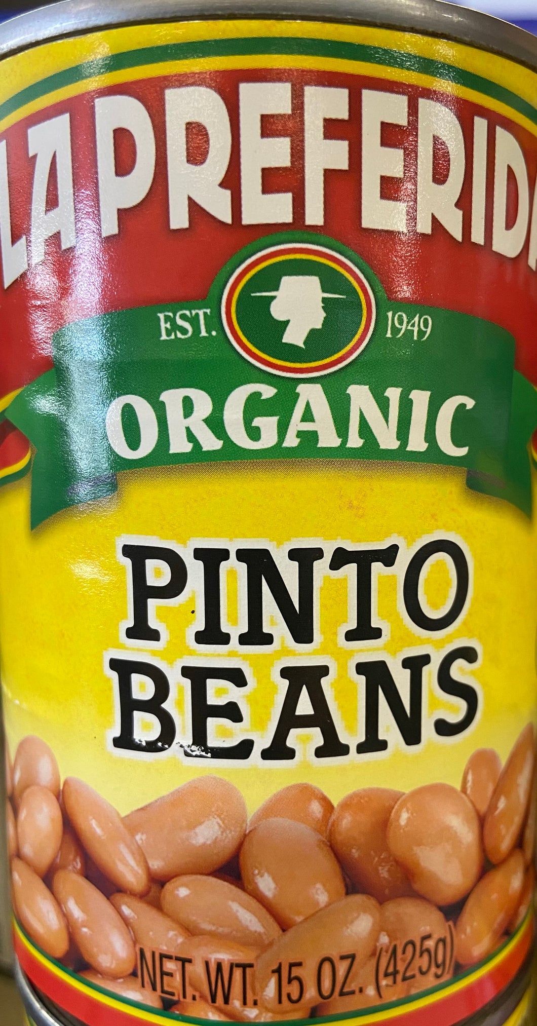 Beans Canned, Pinto, La Preferida Organic
