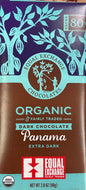 Chocolate Bar, Dark Panama, Organic 80% Cacao, Equal Exchange