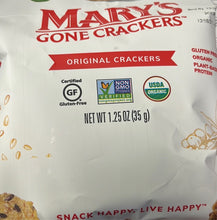 Load image into Gallery viewer, Crackers, Mary&#39;s Gluten Free, snack size
