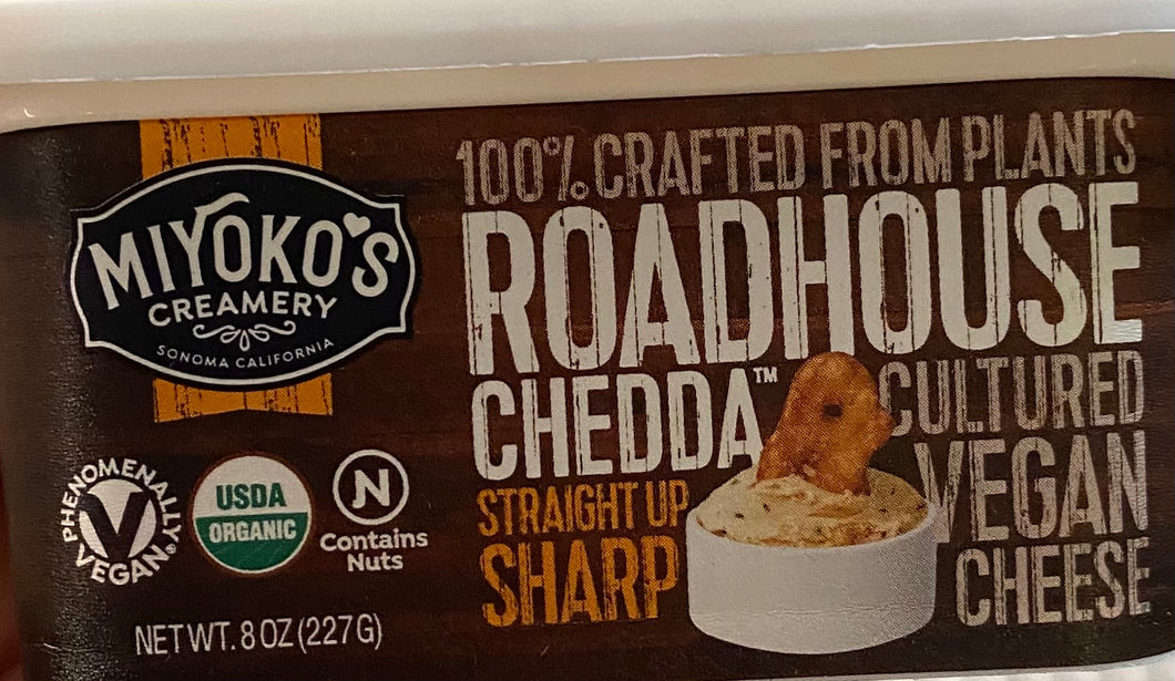 Cheese, Roadhouse Chedda, Vegan, Miyoko's Creamery, 8 oz., Organic
