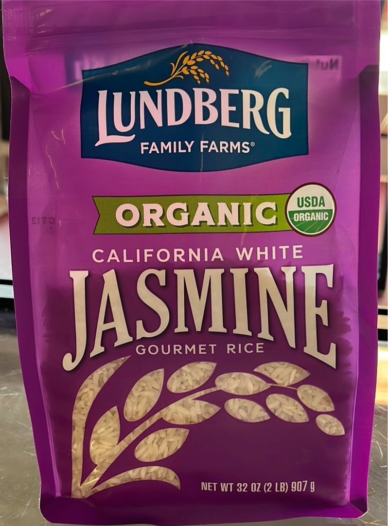 Lundburg orgainic jasmine rice