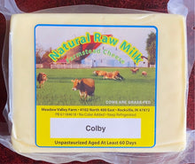 Load image into Gallery viewer, Cheese, Colby, Meadow Valley Farm, Grass-Fed
