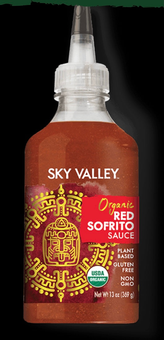 Red Sofrito, Hot Sauce, Organic, Sky Valley