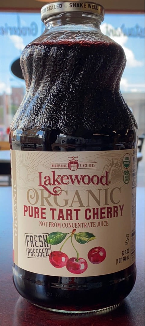 Lakewood Organic Pure start Cherry Juice; 100% Juice