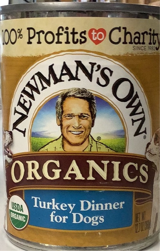 Dog Food, Turkey Dinner, Newman’s Own, Organic