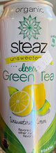 Load image into Gallery viewer, Iced Tea, Organic Unsweetened Lemon Green, Steaz
