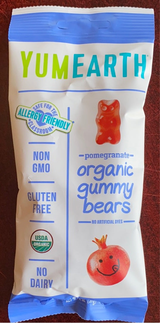 Gummy Bears, YumEarth, Organic, Candy