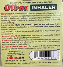Load image into Gallery viewer, Inhaler, Rapid Action Power to Breathe, Olbas
