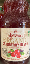 Load image into Gallery viewer, Juice, Cranberry Blend, Lakewood, Organic
