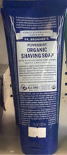 Load image into Gallery viewer, Shave Gel, Peppermint, Shaving Soap, Dr. Bronner&#39;s, Organic
