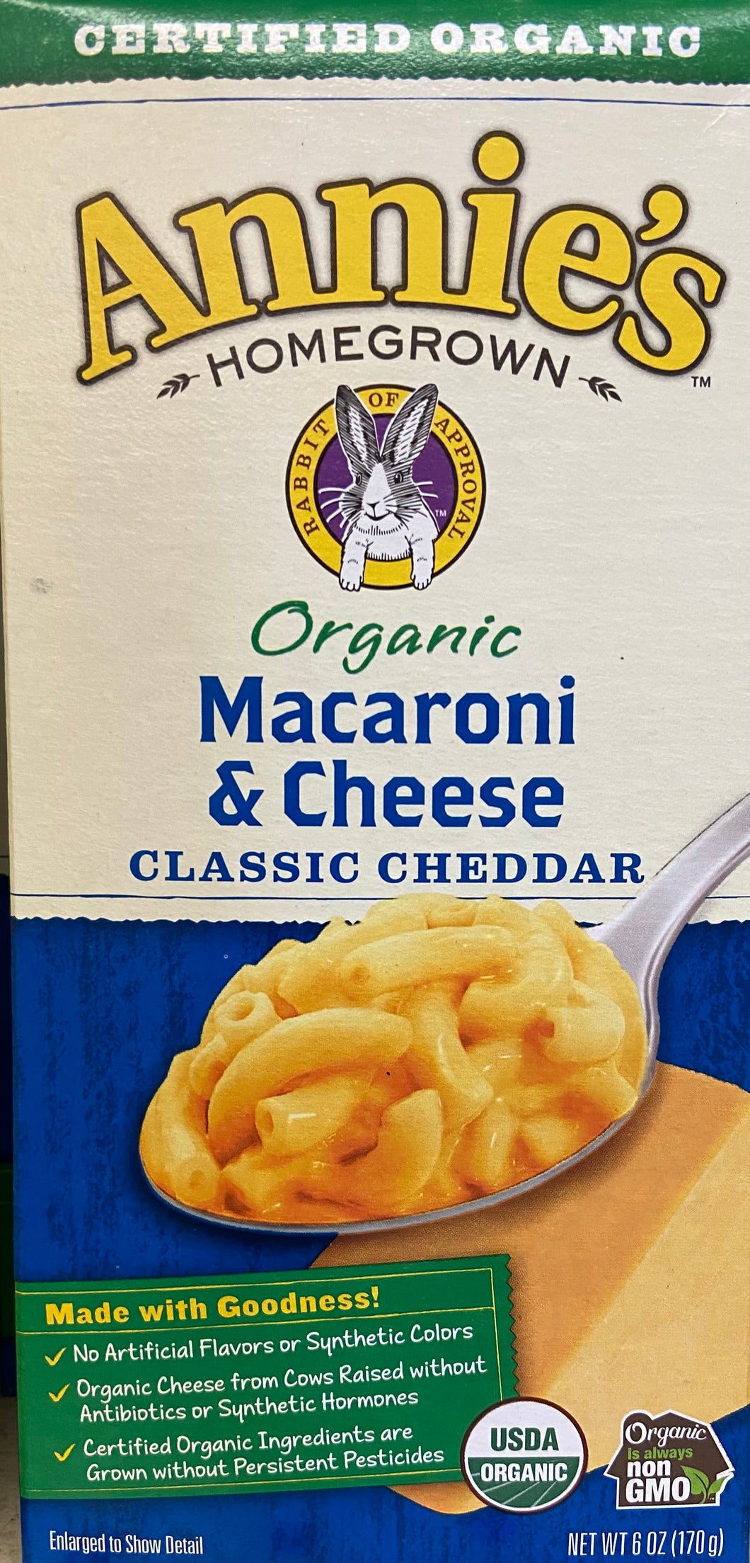 Sides, Macaroni & Cheese Classic, Annie's Organic
