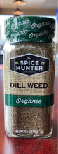 Load image into Gallery viewer, Dill Weed, Organic, Spice Hunter
