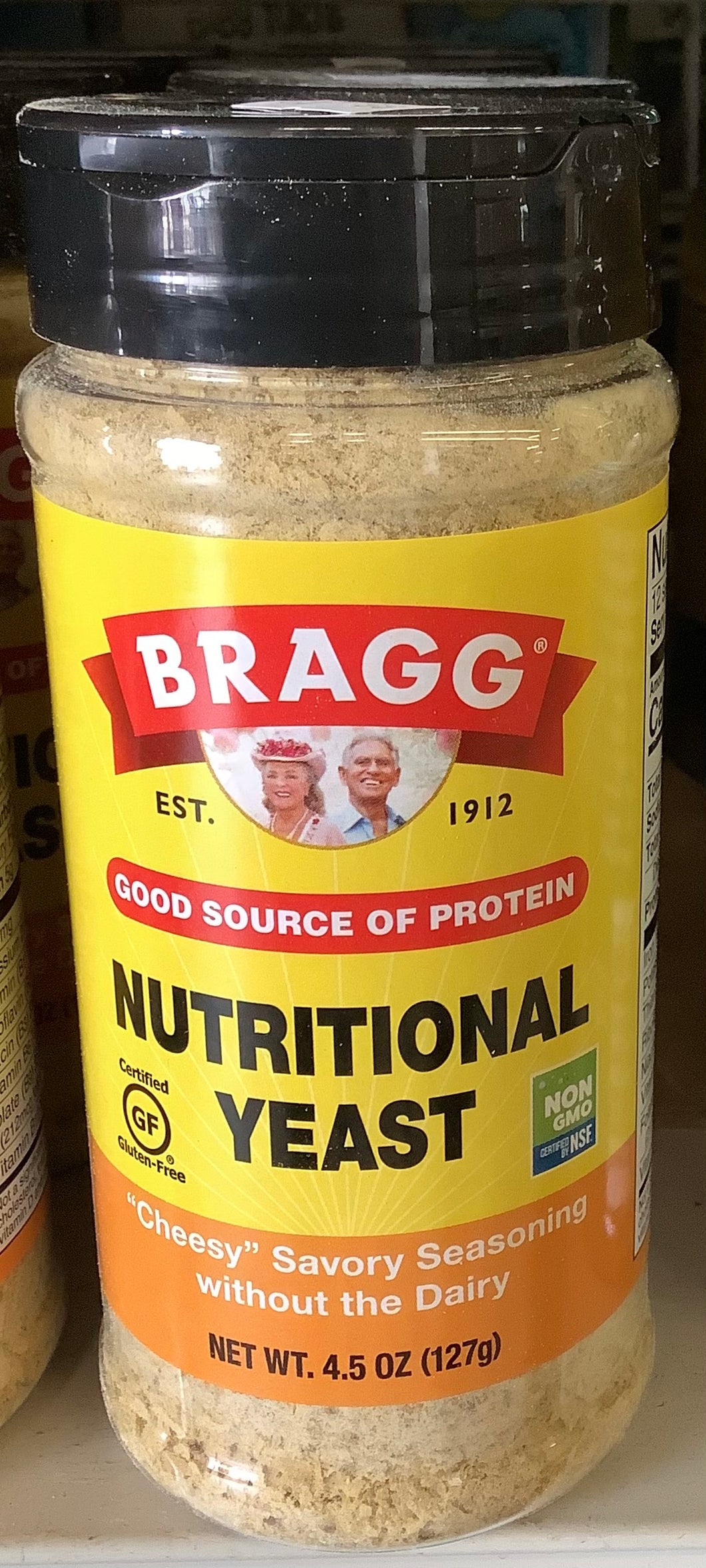 Bragg Nutritional Yeast Seasoning, 4.5 oz