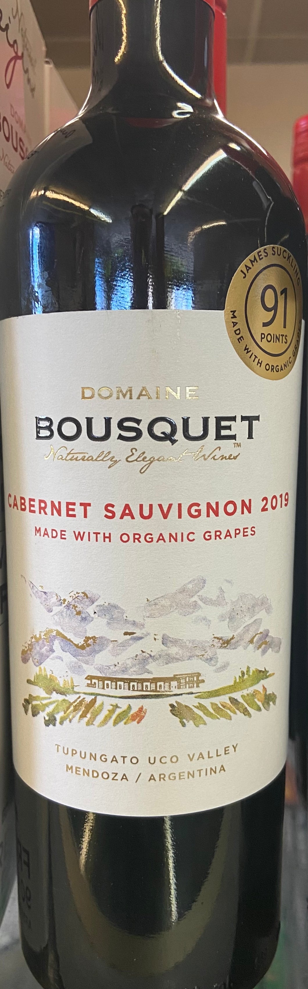 Wine, Cabernet Sauvignon, Organic, Domaine Bousquet