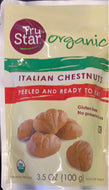 Chestnuts, Whole and Peeled, Organic, Blanchard & Blanchard