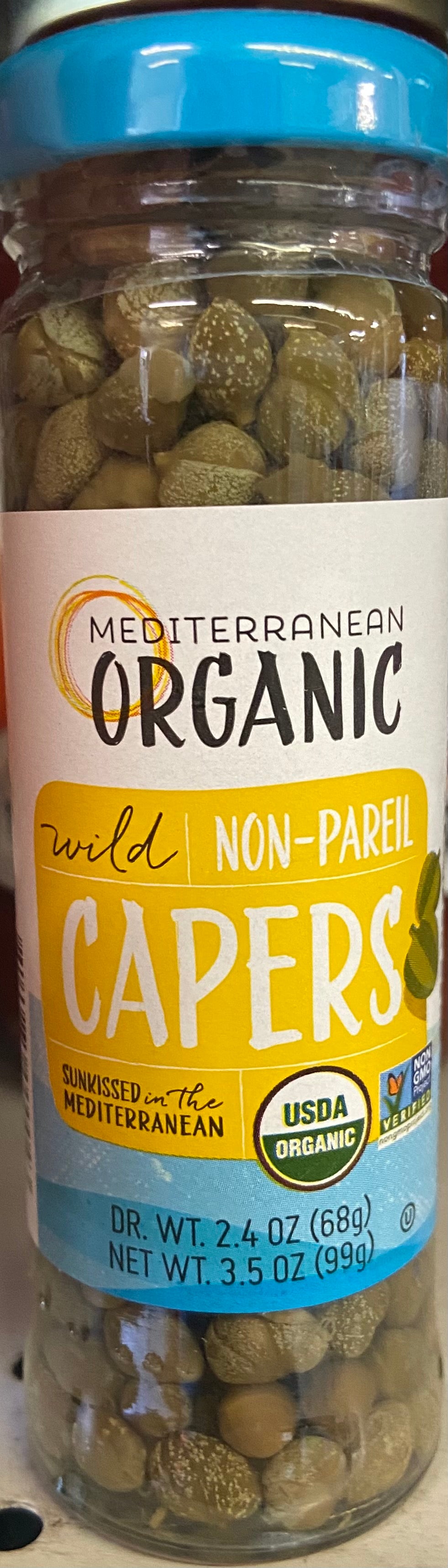 Capers, Wild, Mediterranean Organic