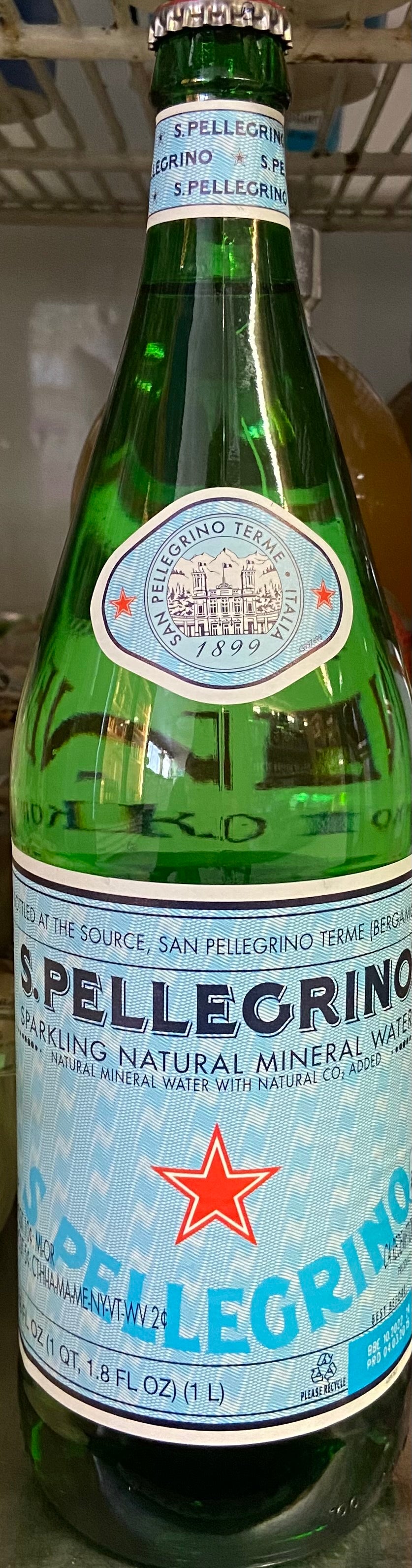 Sparkling Mineral Water, San Pellegrino