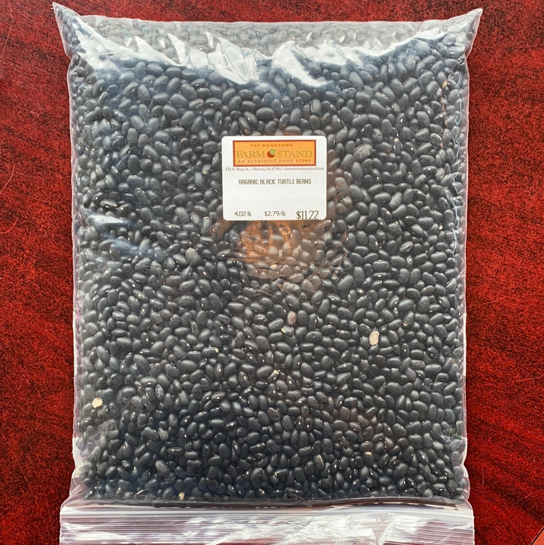 Beans, Black, Organic, Bulk, Dried