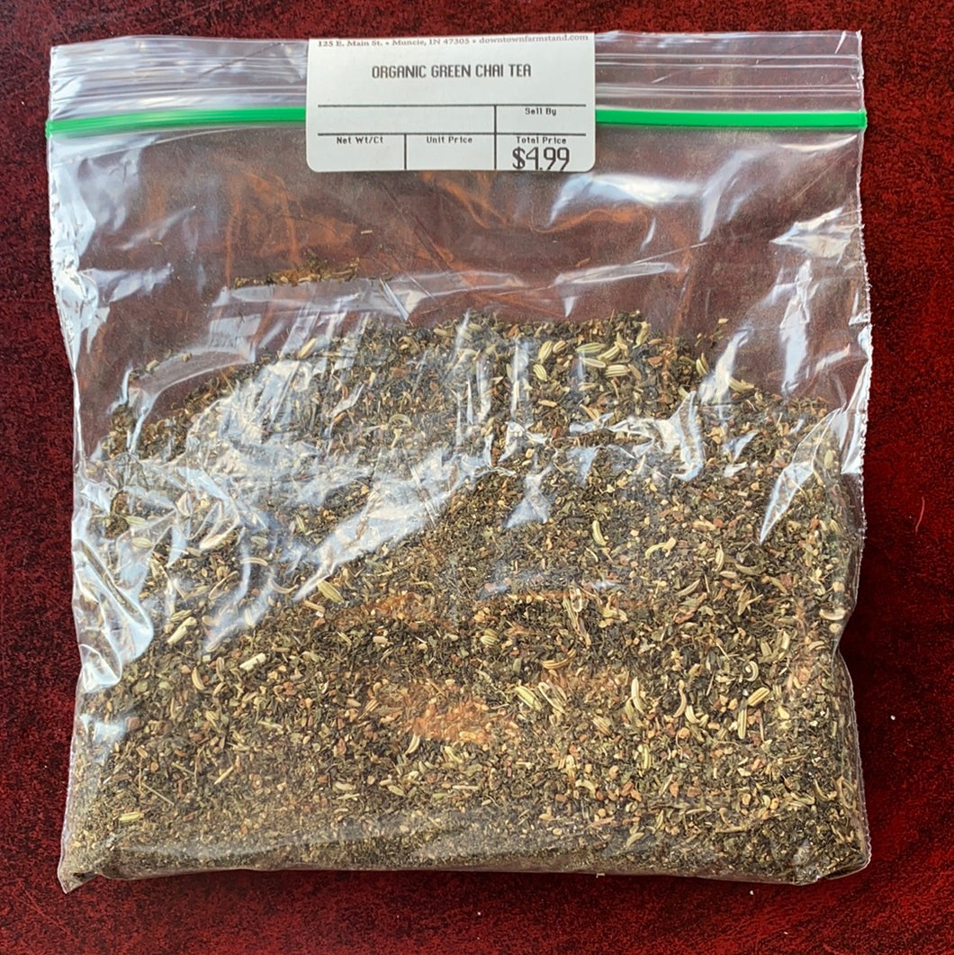 Organic Green Chai Tea, Bulk