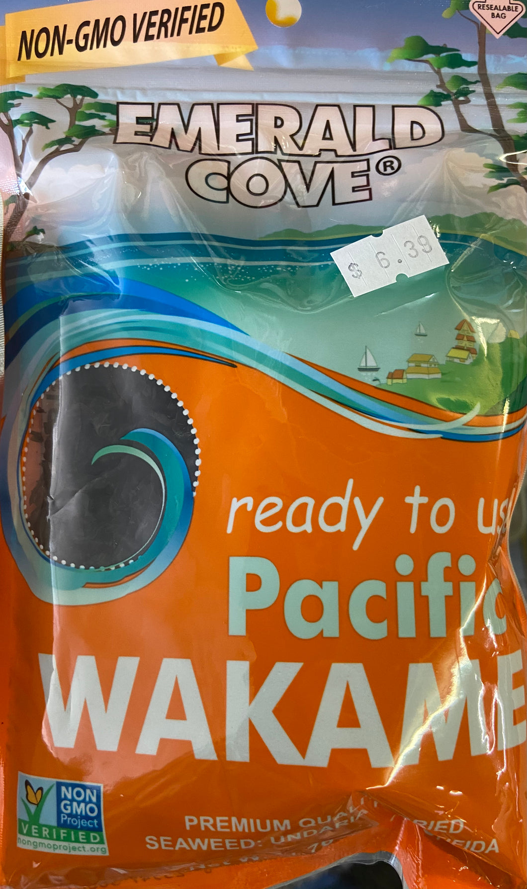 Wakame, Ready to Use, Pacific Emerald Cove