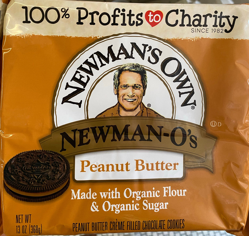 Cookies, Peanut Butter Creme Filled Chocolate Cookies, Newman's Own Organics