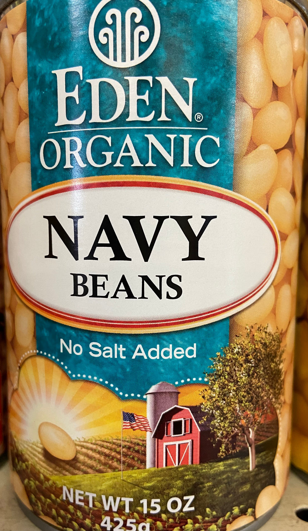 Beans Canned, Navy, Eden Organic