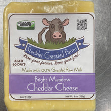 Load image into Gallery viewer, Cheddar Cheese, Steckler Grassfed Farm, Grass Fed
