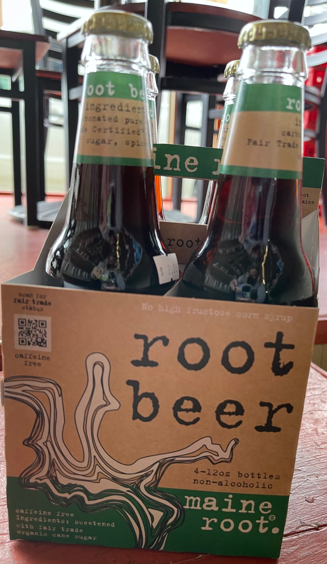 Soda, Root Beer, Maine Root, Organic Sugar