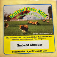 Cheese, Smoked Cheddar, Meadow Valley Farm
