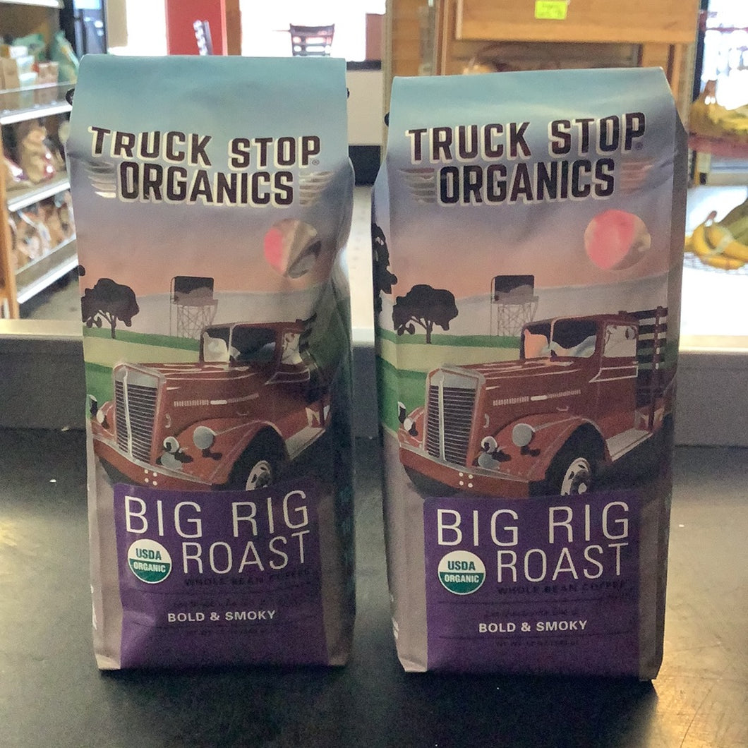 Coffee, Big Rig Roast, Truck Stop, Organic