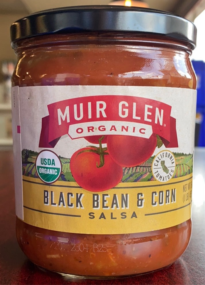 Muir Glen Black Bean & Corn Salsa; Organic