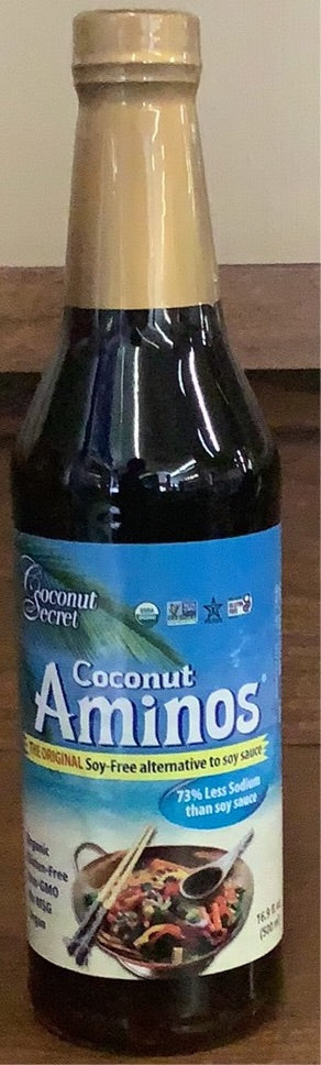 Aminos, Coconut, Organic, Coconut Secret