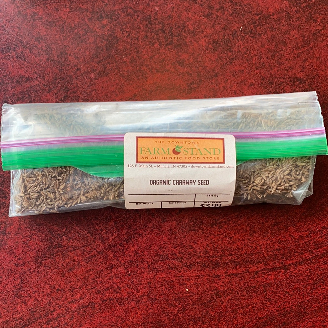 Organic Caraway Seed, Bulk