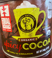 Cocoa Mix, Organic Spicy with Chili and Cinnamon, Equal Exchange