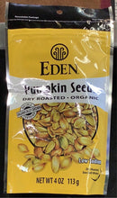 Load image into Gallery viewer, Pumpkin Seeds, Eden, Dry Roasted, Organic
