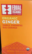 Tea Bags, Organic Ginger, Equal Exchange