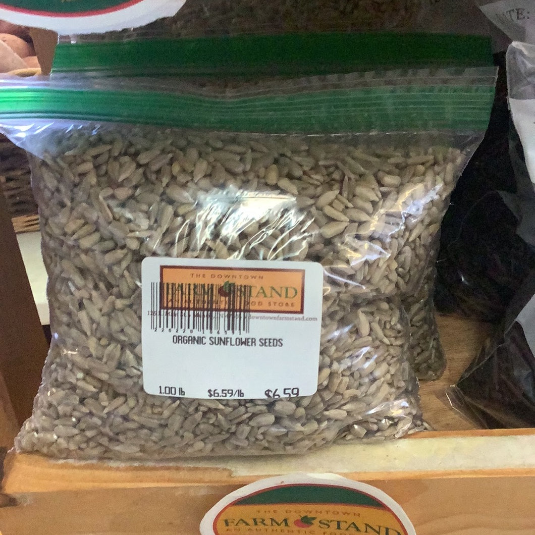 Sunflower Seeds, Bulk, Raw, Hulled, Organic, 2 lbs, Kernels