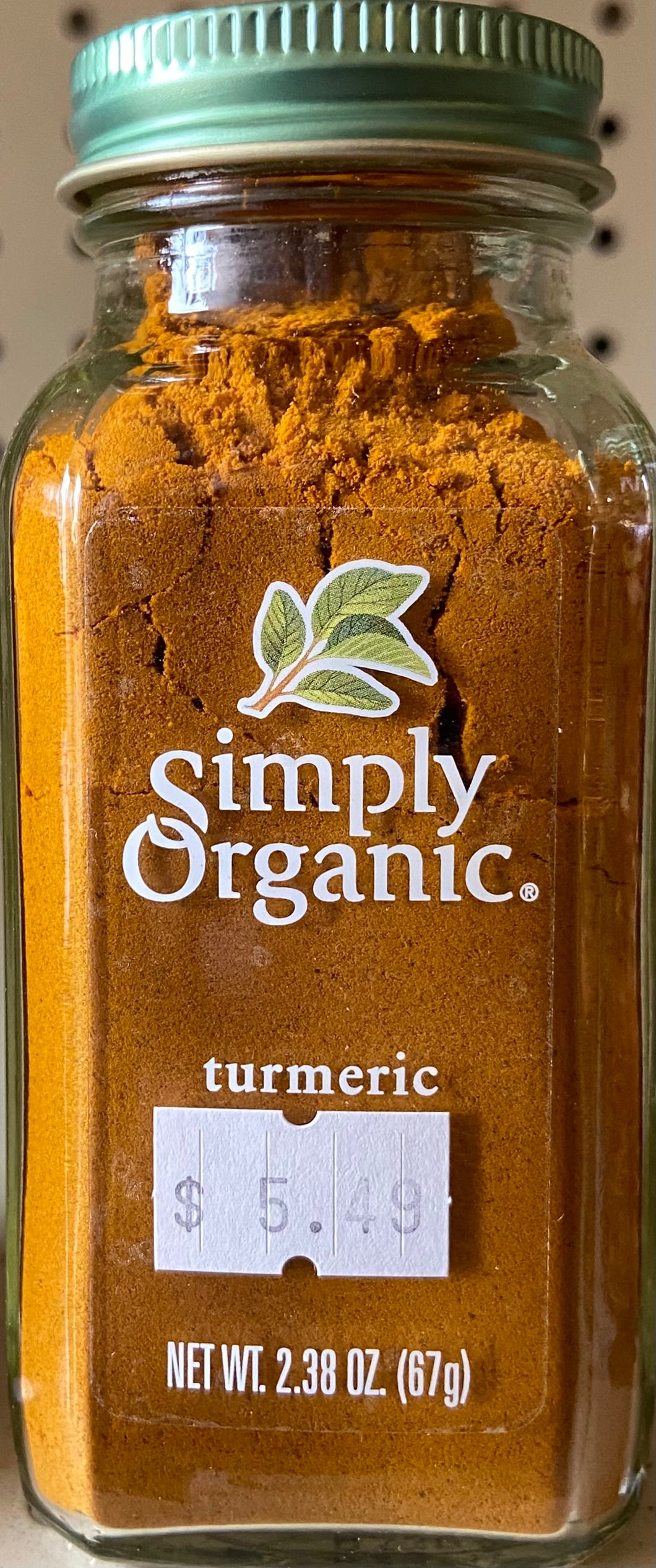 Turmeric, Simply Organic
