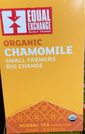 Tea Bags, Organic Chamomile, Equal Exchange